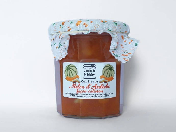 [37] Confiture Extra 350g - Melon d'Ardèche façon calisson