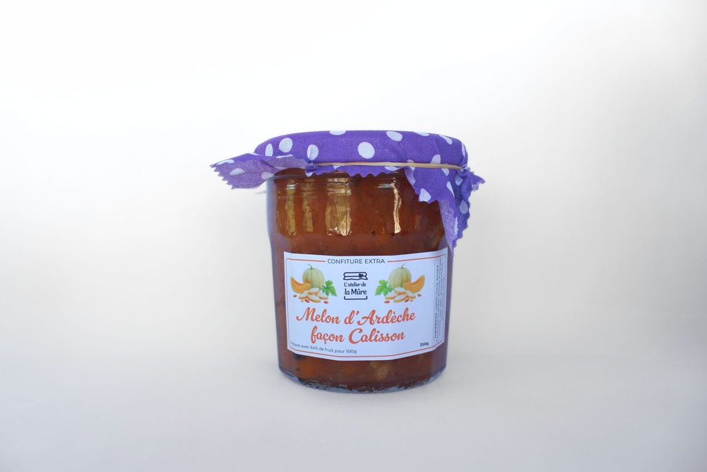 Confiture Extra Melon d'Ardèche façon calisson - 350 g