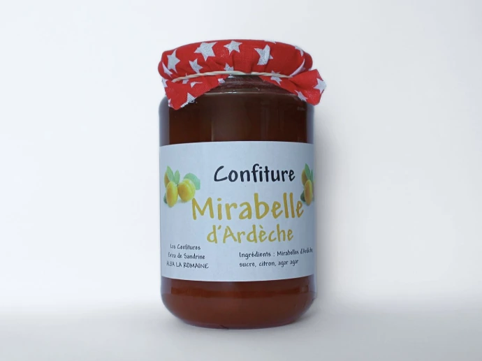 Confiture Extra 350g - Mirabelle d'Ardèche