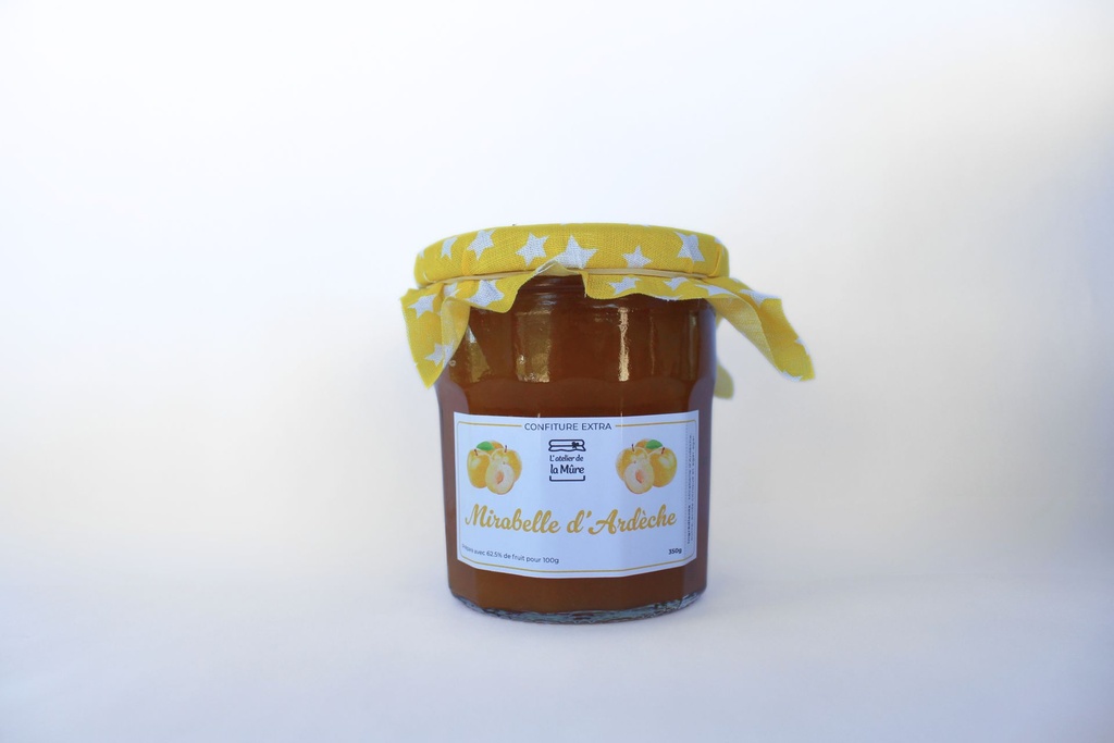 [39] Confiture Extra Mirabelle d'Ardèche - 350 g