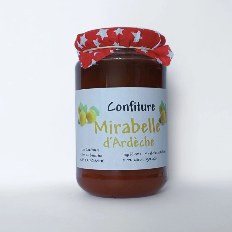 Confiture Extra Mirabelle d'Ardèche - 350 g