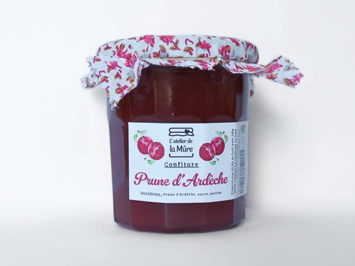 [40] Confiture Extra 350g - Prune d'Ardèche