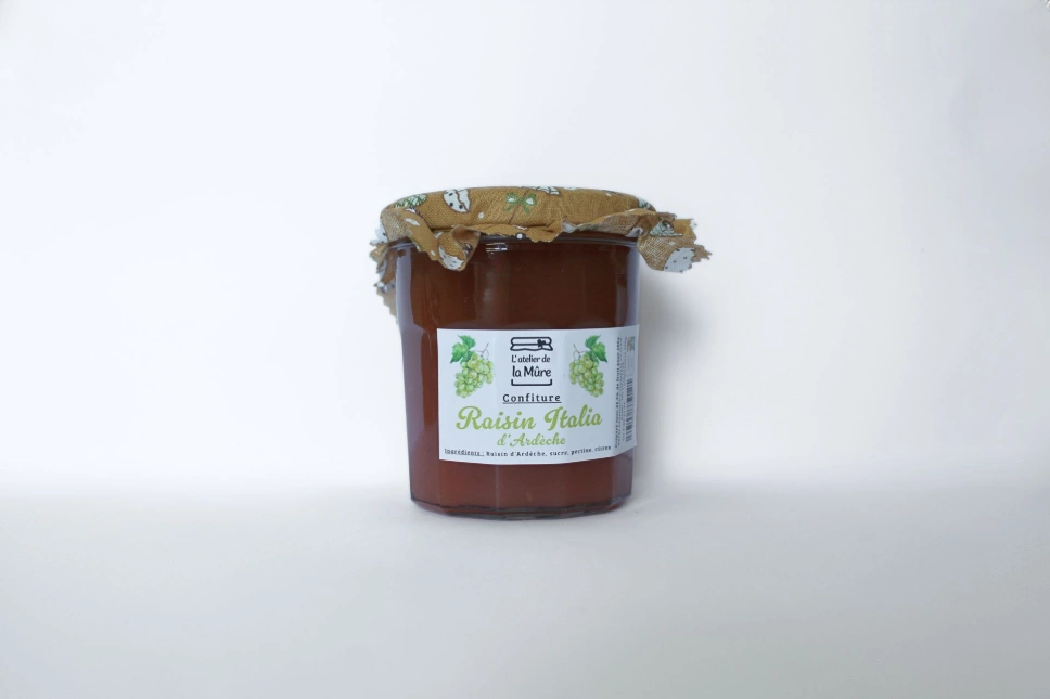 Confiture Extra Raisin Italia d'Ardèche - 350 g