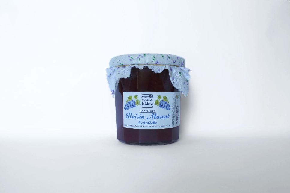 Confiture Extra Raisin Muscat d'Ardèche - 350 g