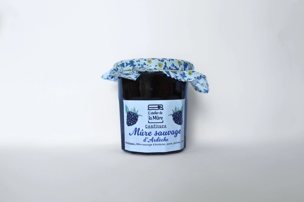 [53] Confiture Extra Mûre Sauvage d'Ardèche - 350 g