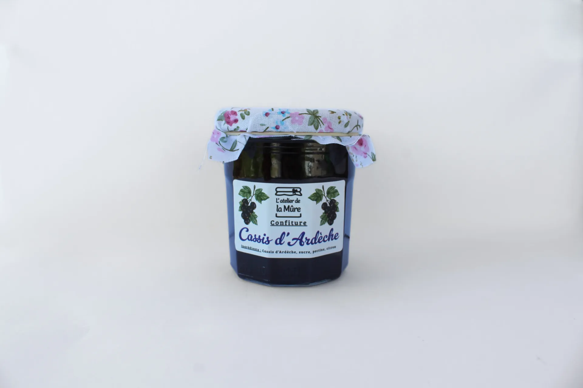 Confiture Extra Cassis d'Ardèche - 200 g