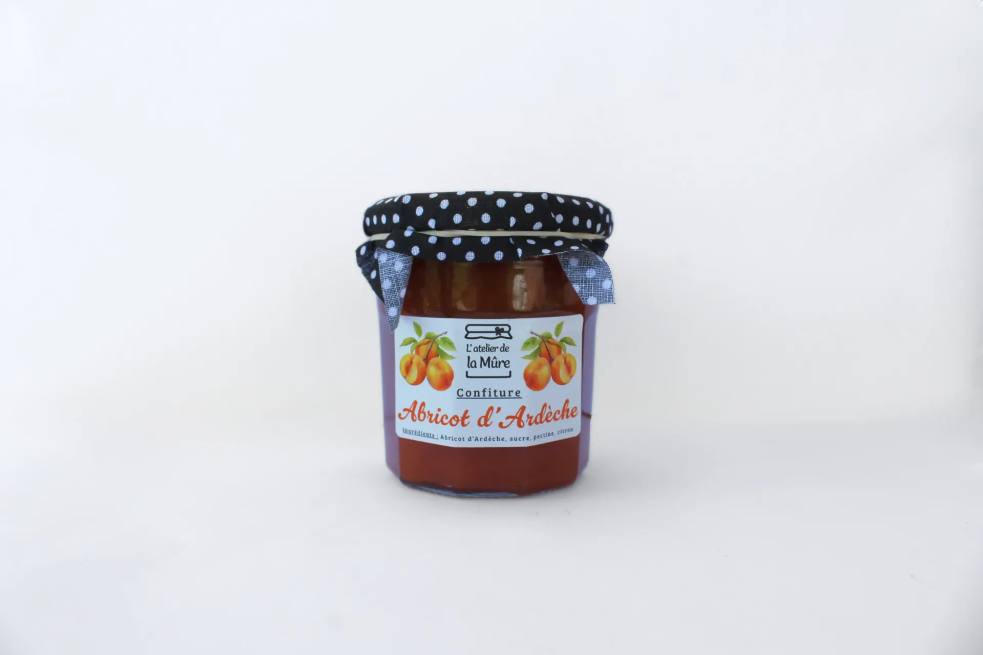 [62] Confiture Extra Abricot d'Ardèche - 200g