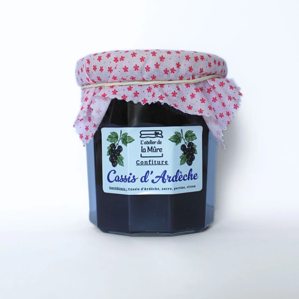 Confiture Extra Cassis d'Ardèche - 350 g