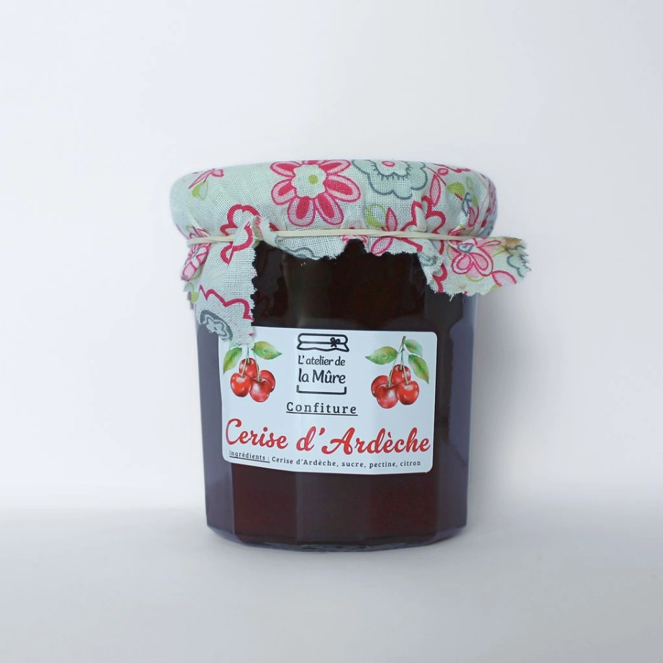 Confiture Extra Cerise d'Ardèche - 350 g