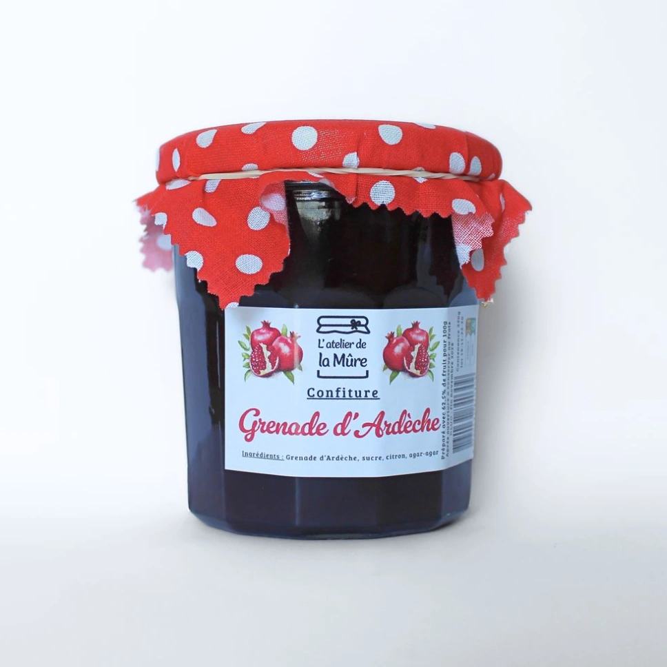 Confiture Extra Grenade d'Ardèche - 350 g