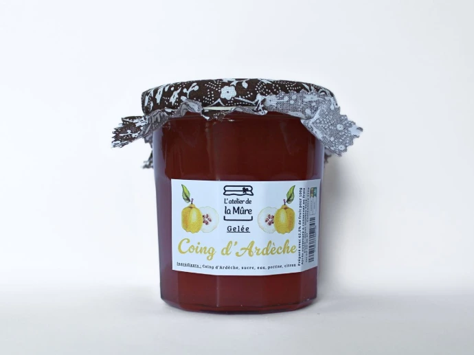 [85] Gelée 350g - Coing d'Ardèche