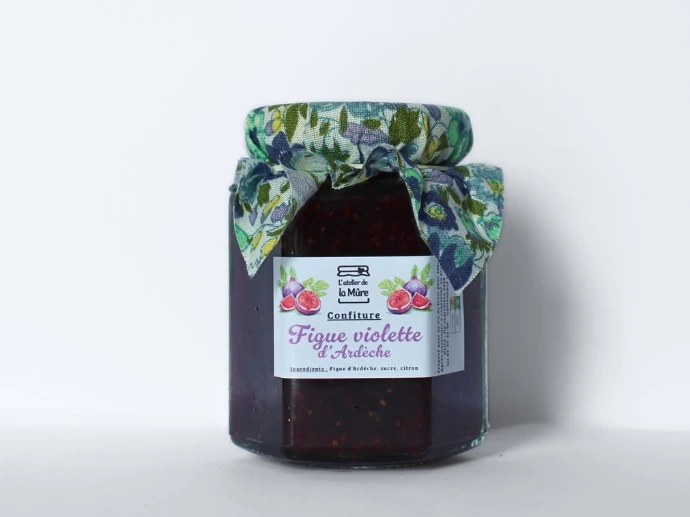 Confiture Extra 100g - Figue Violette d'Ardèche