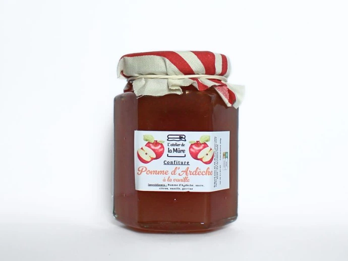 [94] Confiture Extra 100g - Pomme d'Ardèche à la Vanille