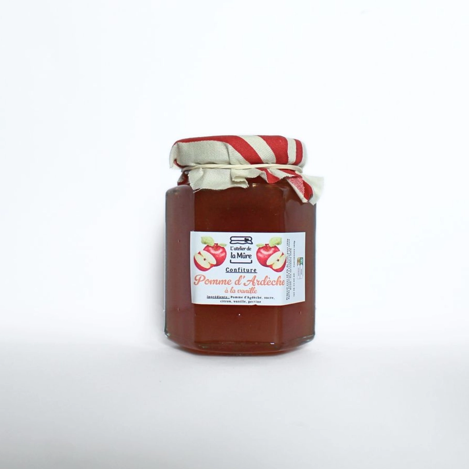 Confiture Extra Pomme d'Ardèche à la Vanille - 100 g