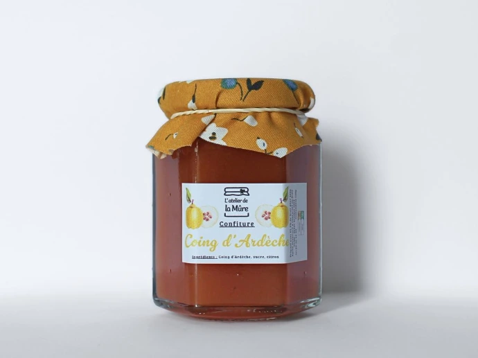 [104] Confiture Extra 100g - Coing d'Ardèche