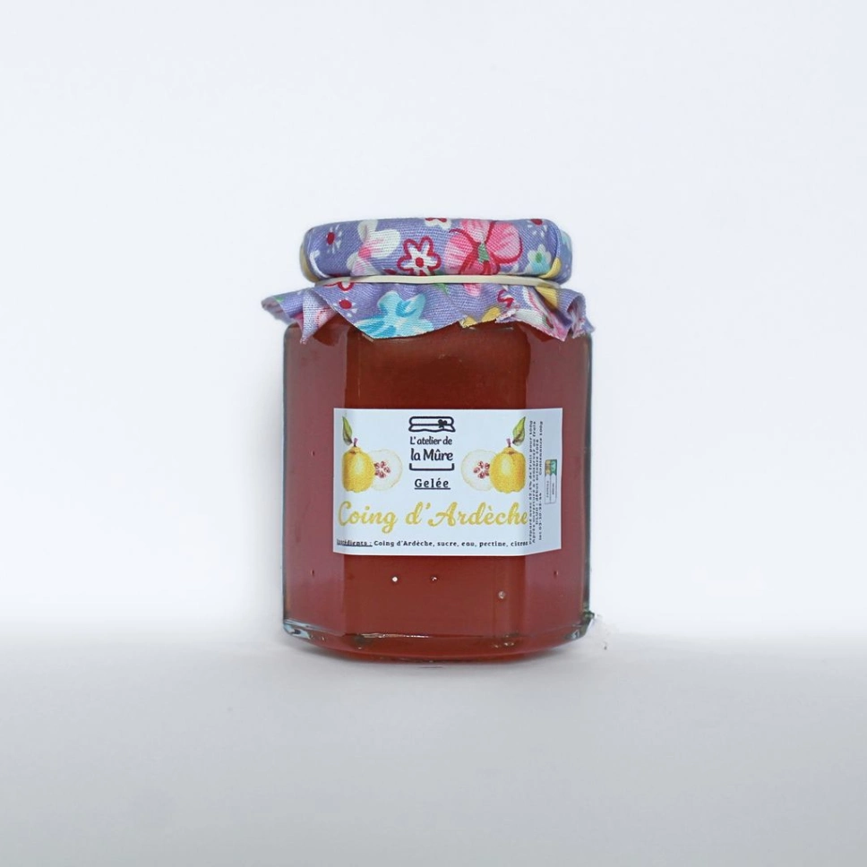 Confiture Extra Gelée de Coing d'Ardèche - 100 g