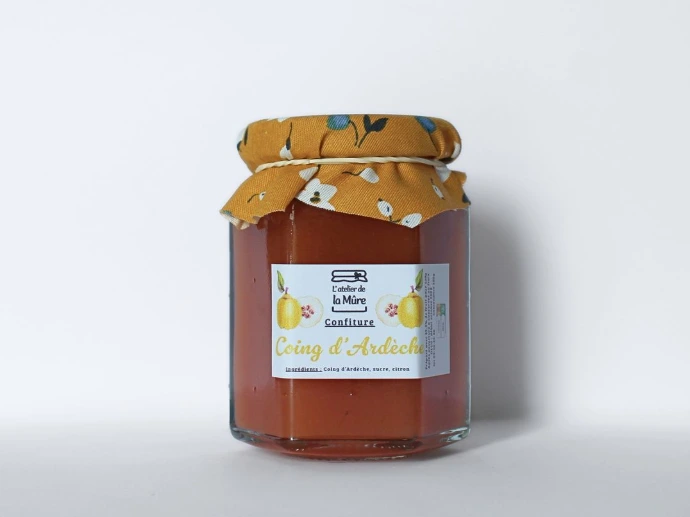 [104] Confiture Extra 100g - Coing d'Ardèche