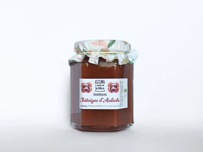 [116] Confiture Extra 100g - Châtaigne d'Ardèche
