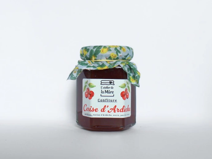 [117] Confiture Extra 100g - Cerise d'Ardèche