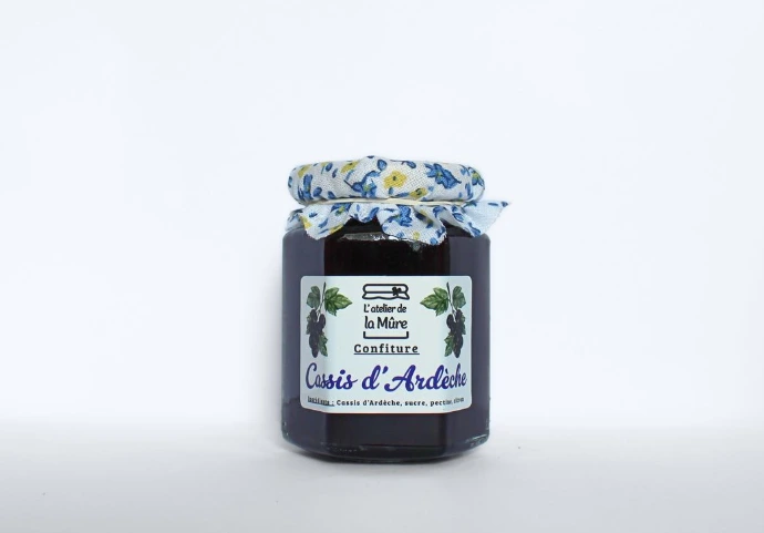 [120] Confiture Extra 100g - Cassis d'Ardèche