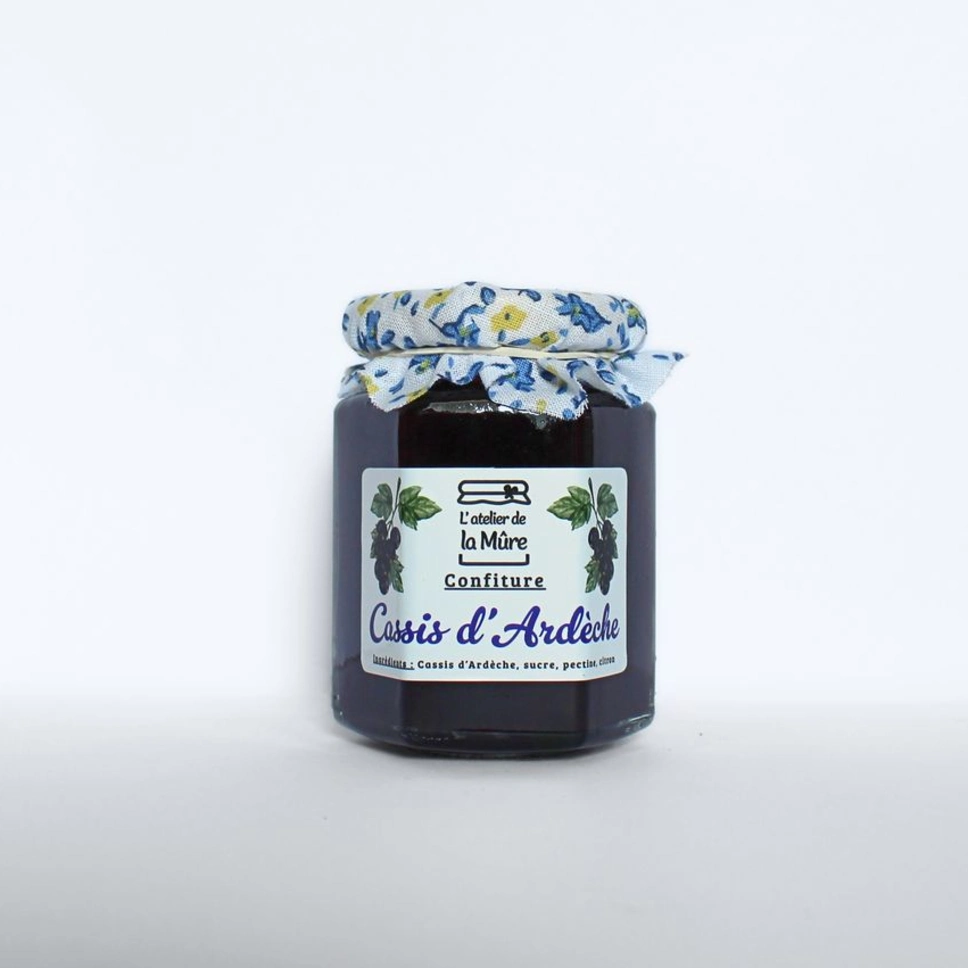 Confiture Extra Cassis d'Ardèche - 100 g