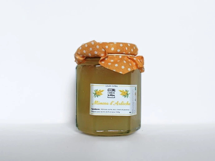 [123] Confiture Extra 100g - Gelée de Mimosa d'Ardèche