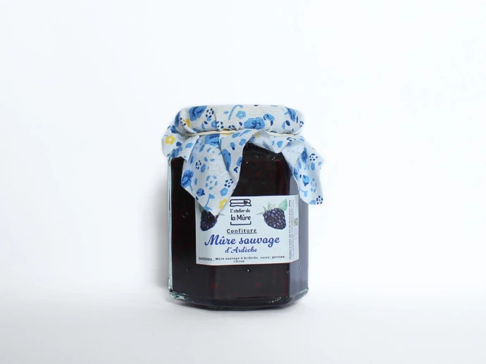 [124] Confiture Extra 100g - Mûre Sauvage d'Ardèche