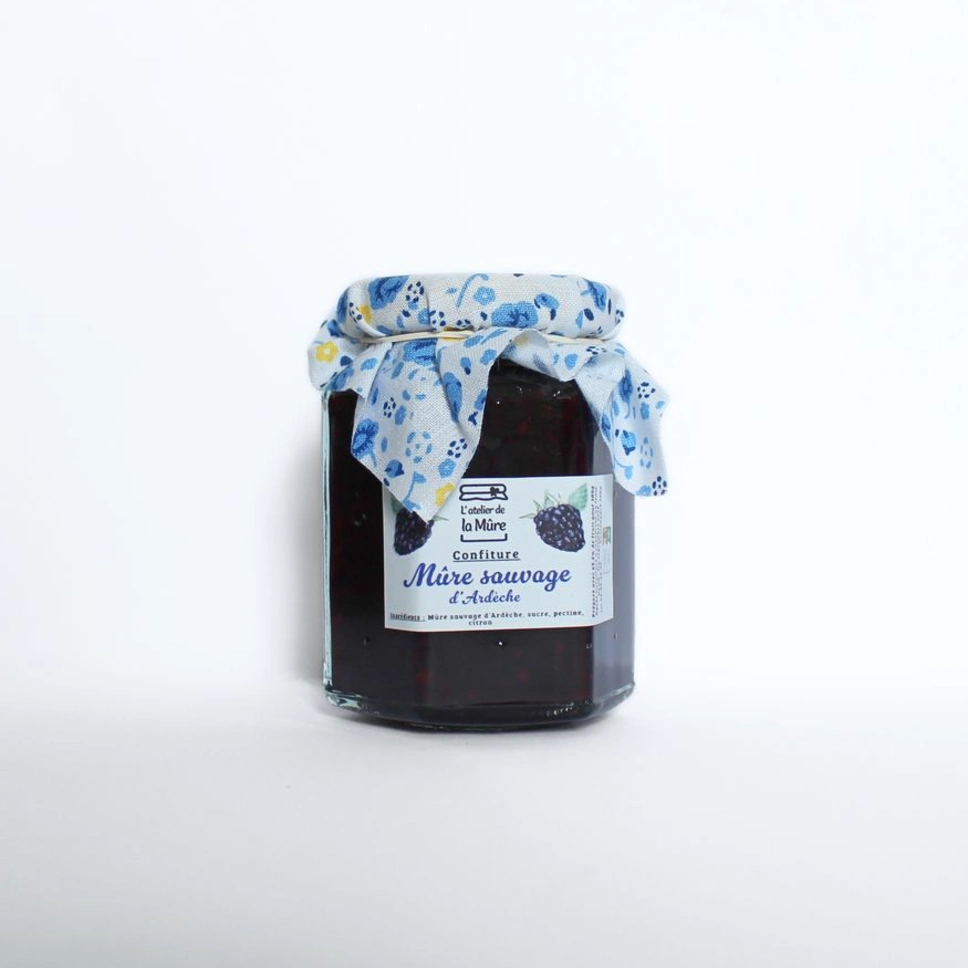 Confiture Extra Mûre Sauvage d'Ardèche - 100 g