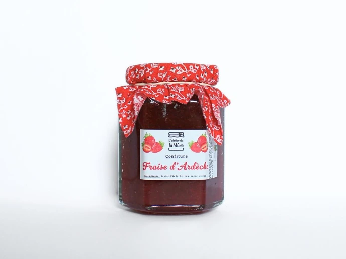 [127] Confiture Extra 100g - Fraise d'Ardèche