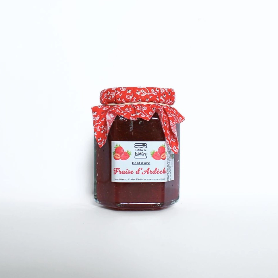 Confiture Extra Fraise d'Ardèche - 100 g