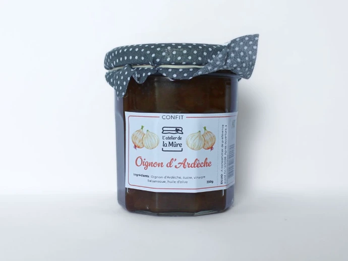 [144] Confit 200g - Oignon d'Ardèche