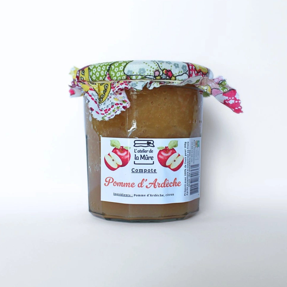 [147] Compote Pomme d'Ardèche - 350 g