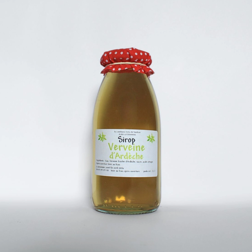 Sirop Verveine d'Ardèche - 25 cl