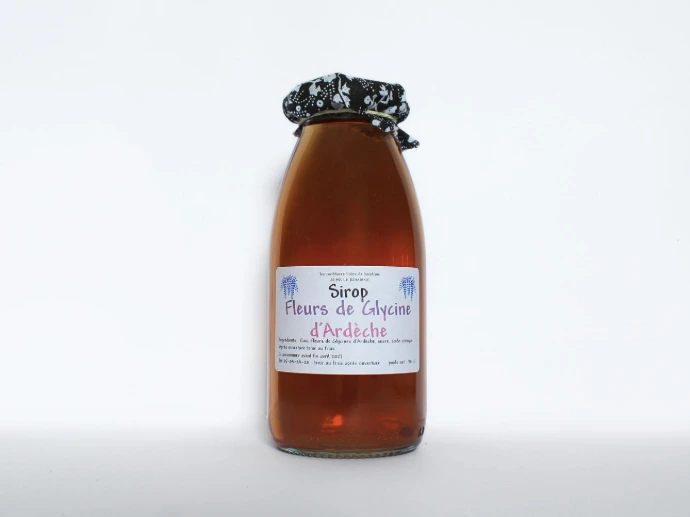 [156] Sirop 25cl - Fleur de Glycine d'Ardèche