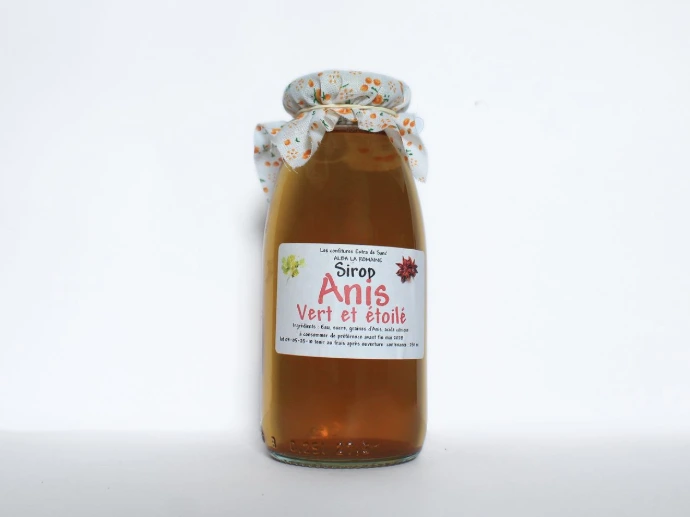 [158] Sirop 25cl - Anis Vert et Anis Étoilé