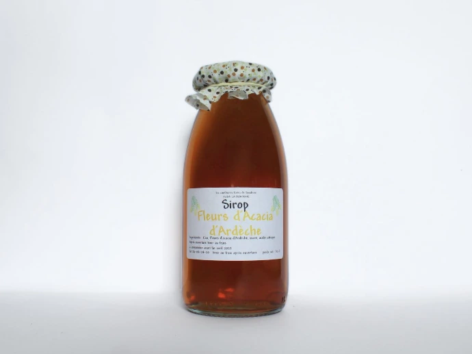 [159] Sirop 25cl - Fleur d’Acacia d'Ardèche