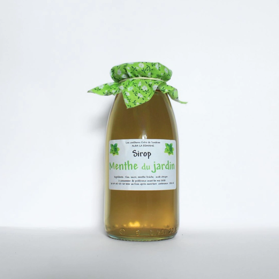 Sirop Menthe du Jardin d'Ardèche - 25 cl