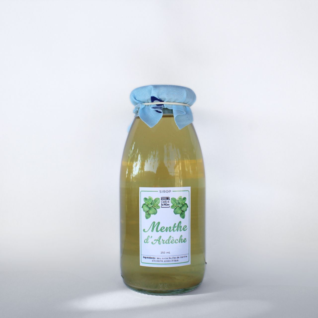 Sirop Menthe du Jardin d'Ardèche - 25 cl