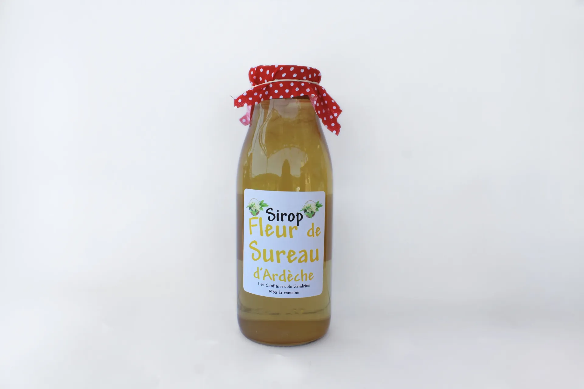 Sirop Fleur de Sureau d'Ardèche - 50 cl