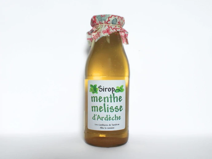 [168] Sirop 50cl - Menthe et Mélisse d'Ardèche