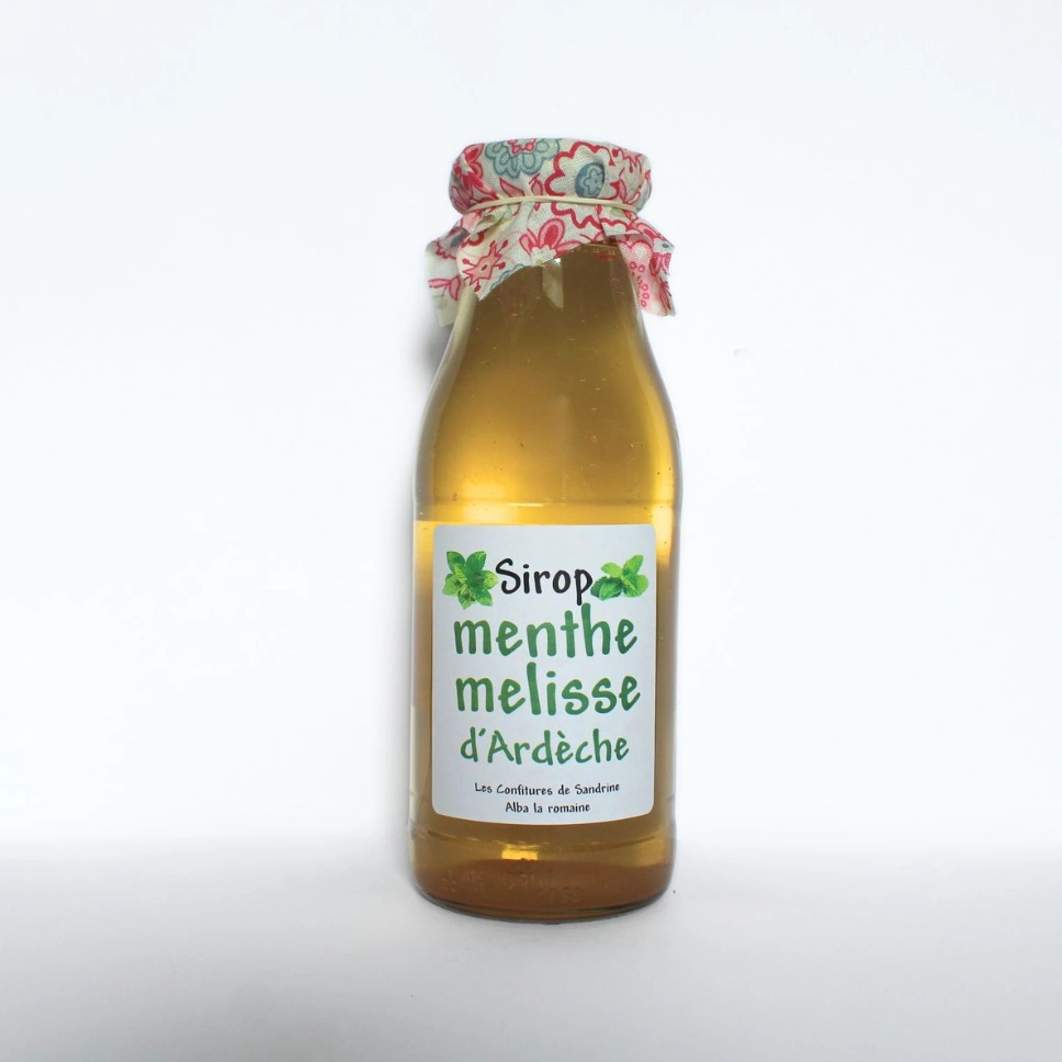 Sirop Menthe et Mélisse d'Ardèche - 50 cl