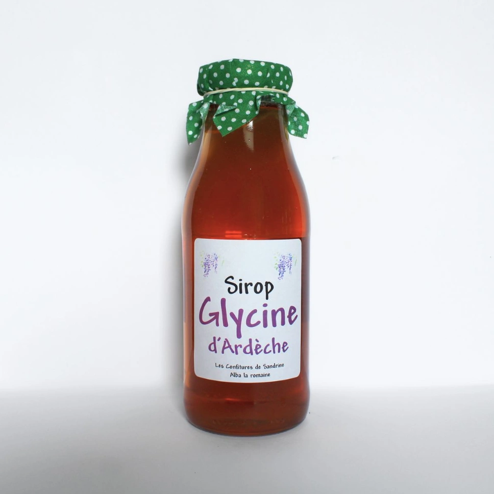 Sirop Fleur de Glycine d'Ardèche - 50 cl
