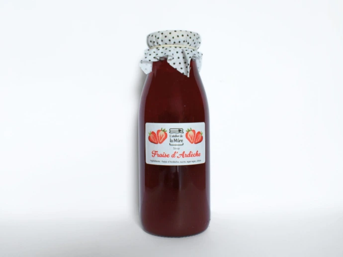 [176] Sirop 50cl - Fraise d'Ardèche