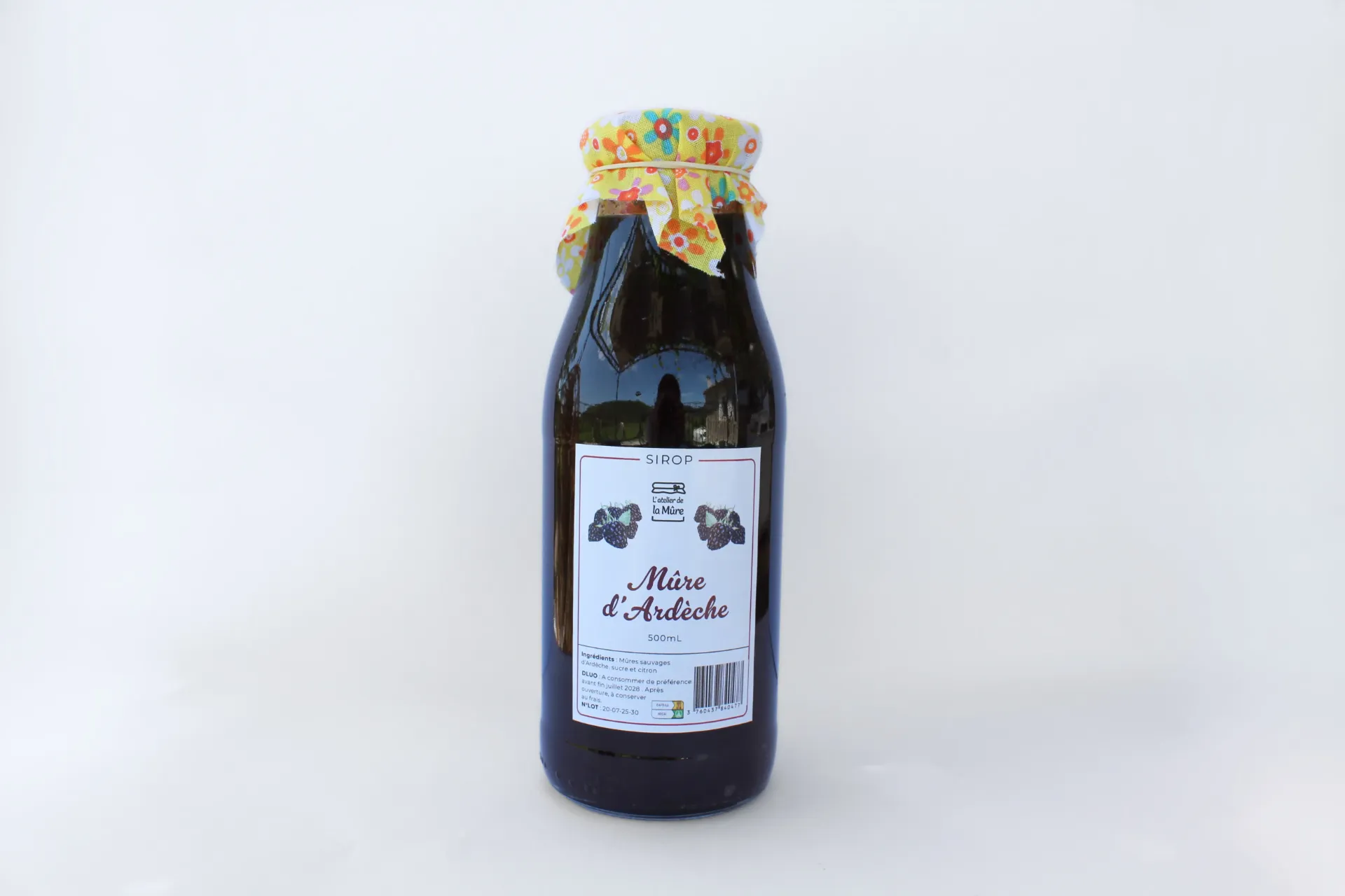 Sirop Mûre Sauvage d'Ardèche - 50 cl