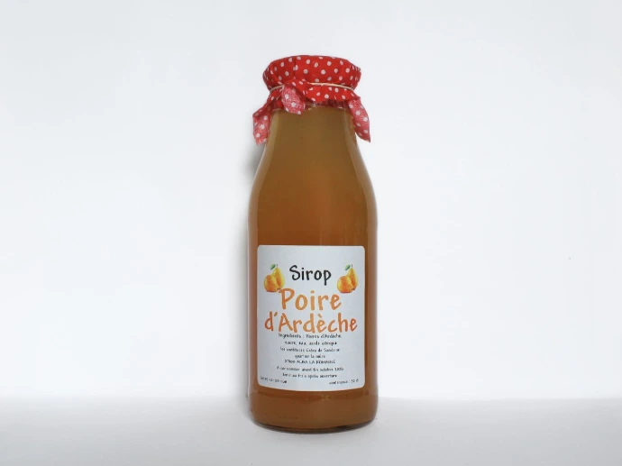 [187] Sirop 50cl - Poire d'Ardèche