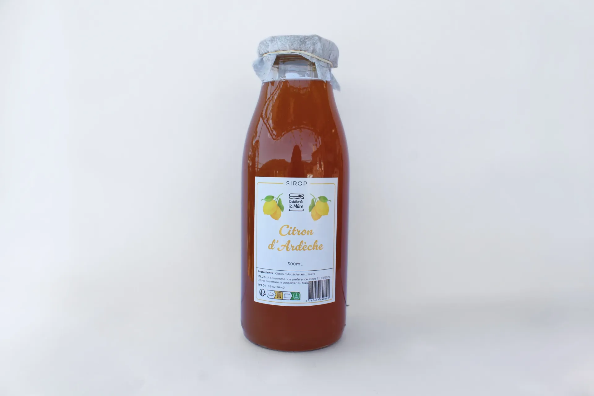 Sirop Citron - 50 cl