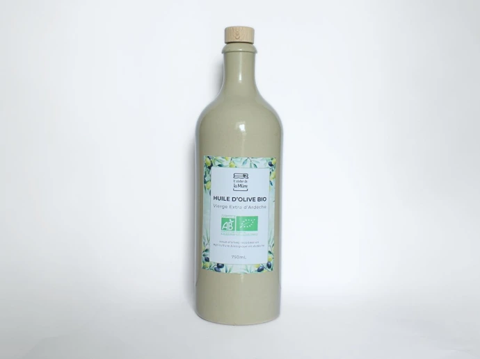 [195] Huile d'olive bio 750ml - Vierge Extra d'Ardèche