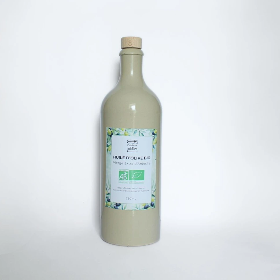 [195] Huile d'olive bio Vierge Extra d'Ardèche - 75 cl