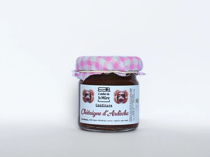 [196] Confiture 50g - Châtaigne d'Ardèche