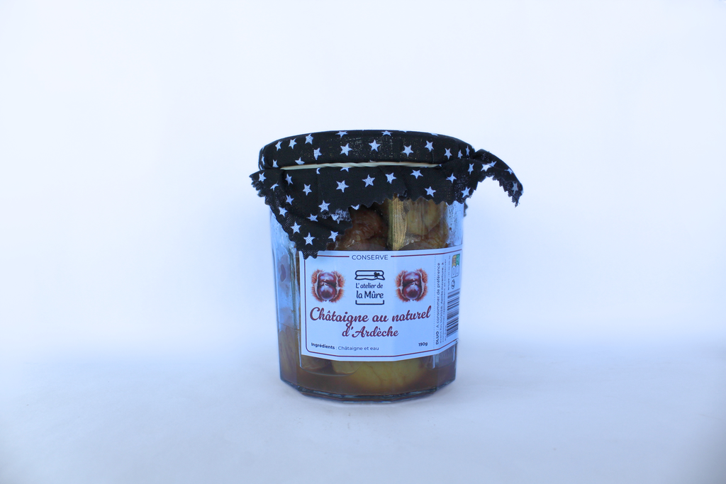 [233] Châtaignes d'Ardèche au naturel - 200 g